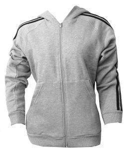  ADIDAS PERFORMANCE ESSENTIALS 3S ZIP HOOD  (104 CM)