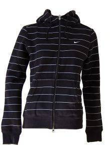 JACKET FLEECE FZ HOODED JACKET STRIPE  (S)