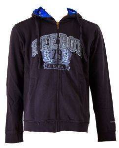 JACKET REEBOK ZIP HOODY ΜΑΥΡΟ (L) JACKET REEBOK ZIP HOODY ΜΑΥΡΟ (L)
