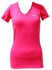  REEBOK CORE DEEP V NECK T SML LOGO  (M)