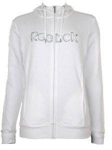 JACKET LARGE LOGO FULL ZIP HOODED TOP  (XS)