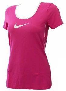 ΜΠΛΟΥΖΑ NYLON SHORT SLEEVE TOP ΡΟΖ (S) ΜΠΛΟΥΖΑ NYLON SHORT SLEEVE TOP ΡΟΖ (S)