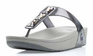 ΣΑΓΙΟΝΑΡΑ FIT-FLOP PIETRA ΑΣΗΜΙ (UK:6.5, EU:40) ΣΑΓΙΟΝΑΡΑ FIT-FLOP PIETRA ΑΣΗΜΙ (UK:6.5, EU:40)