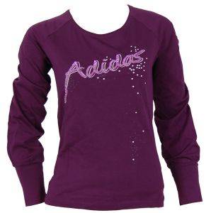 ΜΠΛΟΥΖΑ ADIDAS PERFORMANCE GLITTER LS ΜΩΒ (XS) ΜΠΛΟΥΖΑ ADIDAS PERFORMANCE GLITTER LS ΜΩΒ (XS)