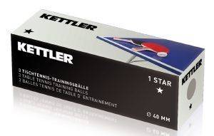 ΜΠΑΛΑΚΙΑ PING PONG KETTLER 1 STAR (7221-400) ΛΕΥΚΑ ΜΠΑΛΑΚΙΑ PING PONG KETTLER 1 STAR (7221-400) ΛΕΥΚΑ