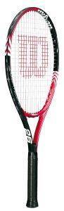 ΡΑΚΕΤΑ WILSON ΠΑΙΔΙΚΗ ROGER FEDERER 26 TNS ΜΑΥΡΟ/ΚΟΚΚΙΝΗ ΡΑΚΕΤΑ WILSON ΠΑΙΔΙΚΗ ROGER FEDERER 26 TNS ΜΑΥΡΟ/ΚΟΚΚΙΝΗ