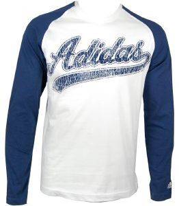 ΜΠΛΟΥΖΑ ADIDAS PERFORMANCE VARSITY RAGLAN ΑΣΠΡΟ/ΜΠΛΕ (M) ΜΠΛΟΥΖΑ ADIDAS PERFORMANCE VARSITY RAGLAN ΑΣΠΡΟ/ΜΠΛΕ (M)