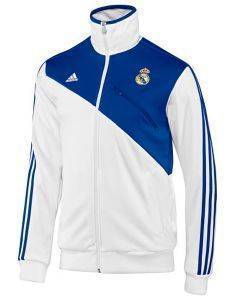 JACKET ADIDAS PERFORMANCE REAL CO T TOP ΑΣΠΡΟ/ΜΠΛΕ (M) JACKET ADIDAS PERFORMANCE REAL CO T TOP ΑΣΠΡΟ/ΜΠΛΕ (M)