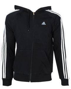 ΖΑΚΕΤΑ ADIDAS PERFORMANCE ESS 3S FZ HOOD ΜΑΥΡΟ (L) ΖΑΚΕΤΑ ADIDAS PERFORMANCE ESS 3S FZ HOOD ΜΑΥΡΟ (L)