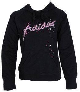  ADIDAS PERFORMANCE GLITTER HOODY  (XS)