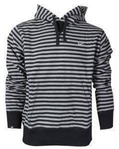 ������ NIKE SQUAD FLC PO HOODY (STRIPED) �����/���� (M)