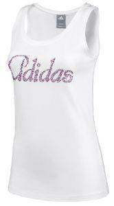  ADIDAS PERFORMANCE GLITTER TANK  (S)