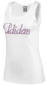  ADIDAS PERFORMANCE GLITTER TANK  (L)