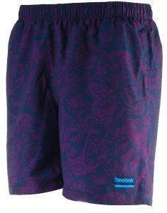 `ΜΑΓΙΟ REEBOK PRINTED BOXER ΜΠΛΕ/ΜΩΒ `ΜΑΓΙΟ REEBOK PRINTED BOXER ΜΠΛΕ/ΜΩΒ