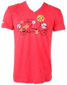 ΜΠΛΟΥΖΑ ADIDAS PERFORMANCE VESPA GRAPHIC TEE ΚΟΚΚΙΝΗ (L) ΜΠΛΟΥΖΑ ADIDAS PERFORMANCE VESPA GRAPHIC TEE ΚΟΚΚΙΝΗ (L)