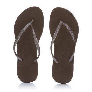 ΣΑΓΙΟΝΑΡΑ HAVAIANAS SLIM ΚΑΦΕ ΣΚΟΥΡΟ (37 - 38) ΣΑΓΙΟΝΑΡΑ HAVAIANAS SLIM ΚΑΦΕ ΣΚΟΥΡΟ (37 - 38)