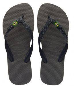 ΣΑΓΙΟΝΑΡΑ HAVAIANAS BRASIL ΓΚΡΙ (41 - 42) ΣΑΓΙΟΝΑΡΑ HAVAIANAS BRASIL ΓΚΡΙ (41 - 42)