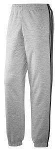  ADIDAS PERFORMANCE CREW ESSENTIALS 3 STRIPES SWEAT PANT CH / (L)