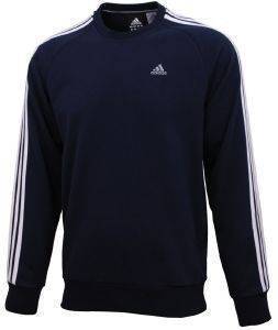 ������� ADIDAS PERFORMANCE ESSENTIALS 3 STRIPES CREW SWEAT ���� (L)