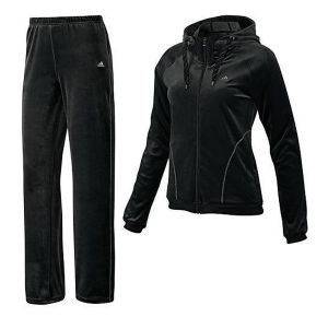 ΦΟΡΜΑ ADIDAS PERFORMANCE VELOUR SUIT ΜΑΥΡΗ/ΑΣΗΜΙ (L) ΦΟΡΜΑ ADIDAS PERFORMANCE VELOUR SUIT ΜΑΥΡΗ/ΑΣΗΜΙ (L)