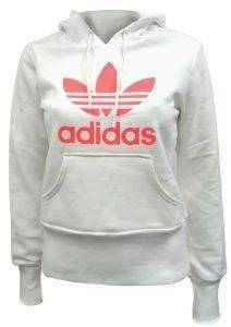 ΦΟΥΤΕΡ ADIDAS PERFORMANCE TREFOIL HOODIE ΛΕΥΚΟ/ΚΟΚΚΙΝΟ (S) ΦΟΥΤΕΡ ADIDAS PERFORMANCE TREFOIL HOODIE ΛΕΥΚΟ/ΚΟΚΚΙΝΟ (S)