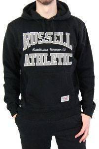 ΦΟΥΤΕΡ RUSSELL HOODED SWEAT ARCH LOGO ΜΑΥΡΟ/ΓΚΡΙ (L) ΦΟΥΤΕΡ RUSSELL HOODED SWEAT ARCH LOGO ΜΑΥΡΟ/ΓΚΡΙ (L)