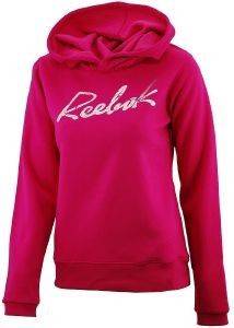 ΦΟΥΤΕΡ REEBOK SCRIPT OH HOODIE ΡΟΖ (S) ΦΟΥΤΕΡ REEBOK SCRIPT OH HOODIE ΡΟΖ (S)