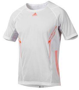 ������� ADIDAS PERFORMANCE ADIZERO SHORT SLEEVE �����/��������� (S)