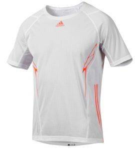 ΜΠΛΟΥΖΑ ADIDAS PERFORMANCE ADIZERO SHORT SLEEVE ΛΕΥΚΗ/ΠΟΡΤΟΚΑΛΙ (L) ΜΠΛΟΥΖΑ ADIDAS PERFORMANCE ADIZERO SHORT SLEEVE ΛΕΥΚΗ/ΠΟΡΤΟΚΑΛΙ (L)