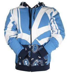 ΖΑΚΕΤΑ REEBOK L.A. ZIP FRONT ΓΑΛΑΖΙΑ (UK:L, EU:XL) ΖΑΚΕΤΑ REEBOK L.A. ZIP FRONT ΓΑΛΑΖΙΑ (UK:L, EU:XL)