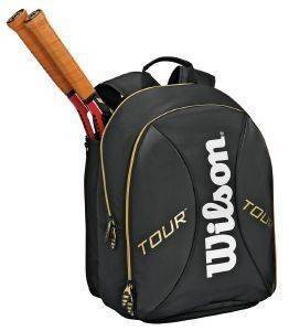 ΤΣΑΝΤΑ WILSON TOUR BACKPACK ΜΑΥΡΗ/ΧΡΥΣΑΦΙ ΤΣΑΝΤΑ WILSON TOUR BACKPACK ΜΑΥΡΗ/ΧΡΥΣΑΦΙ