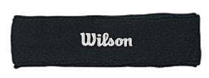ΠΕΡΙΜΕΤΩΠΙΟ WILSON DOUBLE HEADBAND ΜΑΥΡΟ ΠΕΡΙΜΕΤΩΠΙΟ WILSON DOUBLE HEADBAND ΜΑΥΡΟ