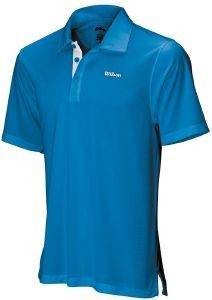 ΜΠΛΟΥΖΑ WILSON BODY MAPPING POLO ΓΑΛΑΖΙΑ (L) ΜΠΛΟΥΖΑ WILSON BODY MAPPING POLO ΓΑΛΑΖΙΑ (L)