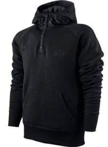 ΦΟΥΤΕΡ NIKE HYBRID PLACKET HOODIE ΜΑΥΡΟ (M) ΦΟΥΤΕΡ NIKE HYBRID PLACKET HOODIE ΜΑΥΡΟ (M)