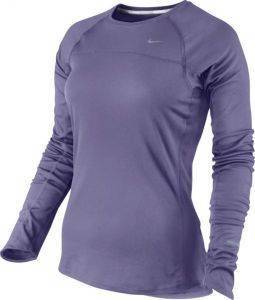 ΜΠΛΟΥΖΑ ΝΙΚΕ MILER LS ΠΟΡΦΥΡΗ (S) ΜΠΛΟΥΖΑ ΝΙΚΕ MILER LS ΠΟΡΦΥΡΗ (S)