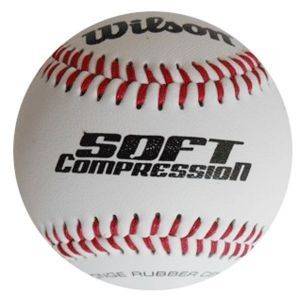  WILSON SOFT COMPRESSION BASEBALL 