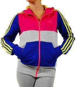 ΖΑΚΕΤΑ ADIDAS PERFORMANCE RE FZ HOOD ΦΟΥΞΙΑ/ΓΚΡΙ/ΜΠΛΕ (164 CM) ΖΑΚΕΤΑ ADIDAS PERFORMANCE RE FZ HOOD ΦΟΥΞΙΑ/ΓΚΡΙ/ΜΠΛΕ (164 CM)