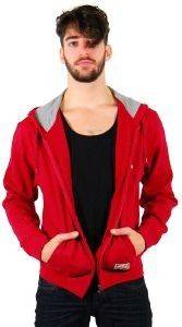 ΖΑΚΕΤΑ RUSSELL ZIP THROUGH HOODED SMALL LOGO ΚΟΚΚΙΝΗ (L) ΖΑΚΕΤΑ RUSSELL ZIP THROUGH HOODED SMALL LOGO ΚΟΚΚΙΝΗ (L)