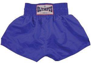 OLYMPUS SPORT ΣΟΡΤΣ ΠΥΓΜΑΧΙΑΣ SHORTS OLYMPUS SINGLE COLOR ΜΠΛΕ