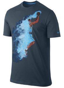 T-SHIRT ΝΙΚΕ KD ON FIRE ΜΠΛΕ (L) T-SHIRT ΝΙΚΕ KD ON FIRE ΜΠΛΕ (L)