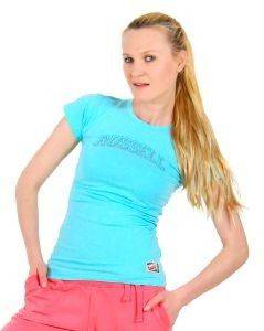 T-SHIRT RUSSELL OUTLINE SS ������� (L)