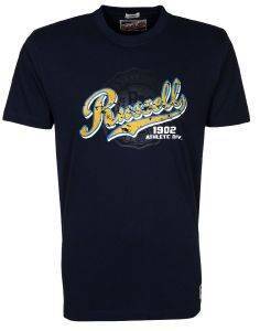 T-SHIRT RUSSELL TAIL SS ΜΠΛΕ ΣΚΟΥΡΟ (XL) T-SHIRT RUSSELL TAIL SS ΜΠΛΕ ΣΚΟΥΡΟ (XL)