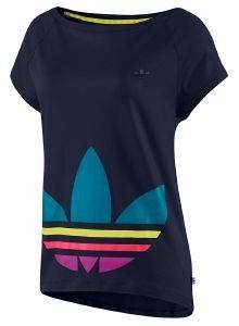 T-SHIRT ADIDAS PERFORMANCE BIG TREFOIL ΜΠΛΕ ΣΚΟΥΡΟ (40) T-SHIRT ADIDAS PERFORMANCE BIG TREFOIL ΜΠΛΕ ΣΚΟΥΡΟ (40)