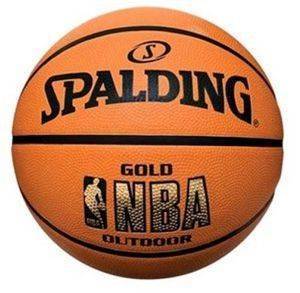 ΜΠΑΛΑ SPALDING NBA GOLD OUTDOOR ΚΑΦΕ (7) ΜΠΑΛΑ SPALDING NBA GOLD OUTDOOR ΚΑΦΕ (7)