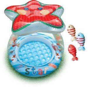 ΦΟΥΣΚΩΤΗ ΠΙΣΙΝΑ INTEX LIL STAR SHADE BABY POOL ΦΟΥΣΚΩΤΗ ΠΙΣΙΝΑ INTEX LIL STAR SHADE BABY POOL
