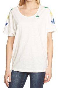 T-SHIRT ADIDAS PERFORMANCE FUN TREFOIL ΛΕΥΚΟ (38) T-SHIRT ADIDAS PERFORMANCE FUN TREFOIL ΛΕΥΚΟ (38)