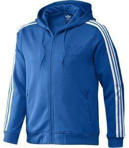 ZAKETA ADIDAS PERFORMANCE ADI HOODED FLOCK TRACK TOP ���� ������� (L)