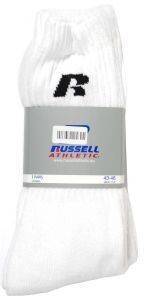 ΚΑΛΤΣΕΣ RUSSELL ATHLETIC 3 TMX ΛΕΥΚΕΣ (43-46) ΚΑΛΤΣΕΣ RUSSELL ATHLETIC 3 TMX ΛΕΥΚΕΣ (43-46)
