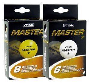 ΜΠΑΛΑΚΙΑ STIGA MASTER 6-PACK ΛΕΥΚΑ ΜΠΑΛΑΚΙΑ STIGA MASTER 6-PACK ΛΕΥΚΑ