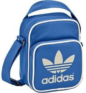 ΤΣΑΝΤΑΚΙ ΩΜΟΥ ADIDAS PERFORMANCE MINI BAG ΜΠΛΕ/ΛΕΥΚΟ ΤΣΑΝΤΑΚΙ ΩΜΟΥ ADIDAS PERFORMANCE MINI BAG ΜΠΛΕ/ΛΕΥΚΟ